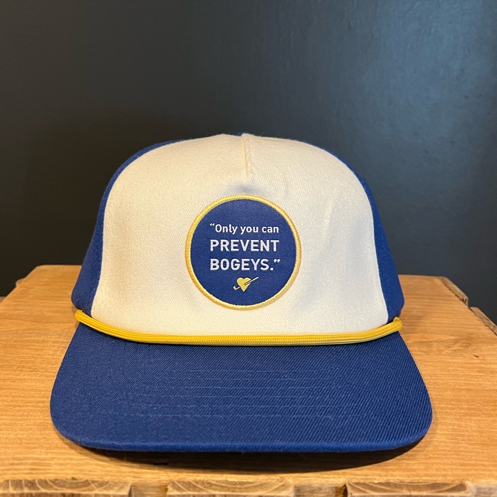 NEW Puma Golf “Prevent bogeys” Rope SnapBack Hat